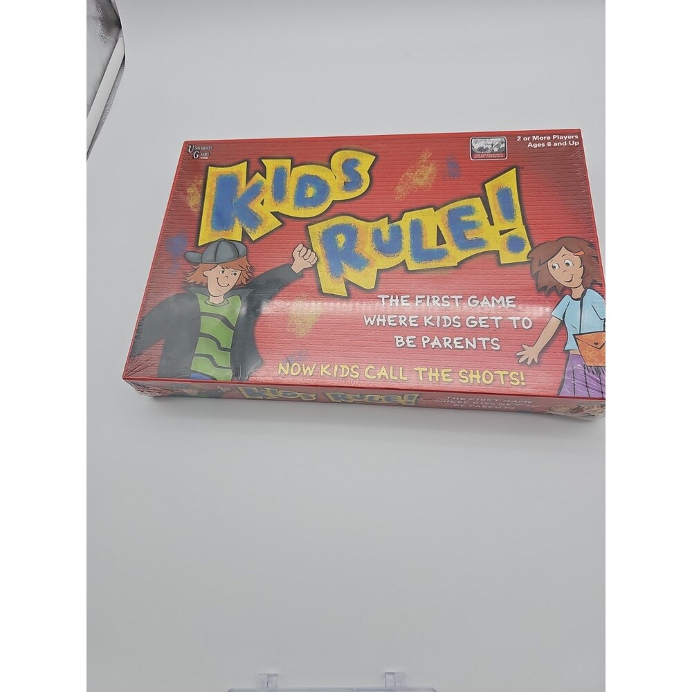 Kids Rule Board Game Complete 2004 University Games